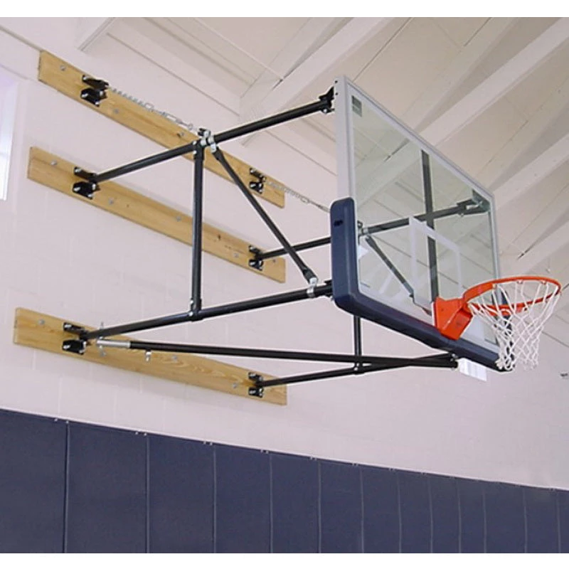 Jaypro Wall Mounted Side Folding Backstop System 1 Jaypro Wall Mounted Side Folding Backstop System