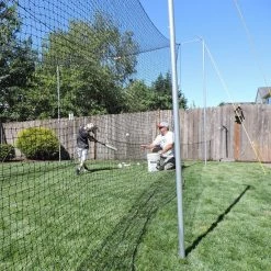 Jugs Hit At Home® Backyard Batting Cage #27 Polyethylene 9 Jugs Hit At Home® Backyard Batting Cage #27 Polyethylene