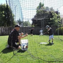 Jugs Hit At Home® Backyard Batting Cage #27 Polyethylene 10 Jugs Hit At Home® Backyard Batting Cage #27 Polyethylene