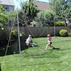 Jugs Hit At Home® Backyard Batting Cage #27 Polyethylene