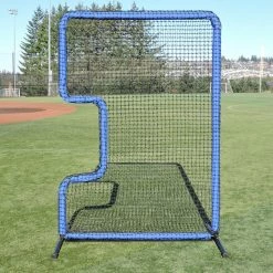 C Screens Jugs Protector™ Blue Series C-Shaped Softball Screen