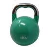 Aleko Starting Pistol Accessories Premium Coated Steel Kettlebell - 31 Lbs (14 Kg) - Green