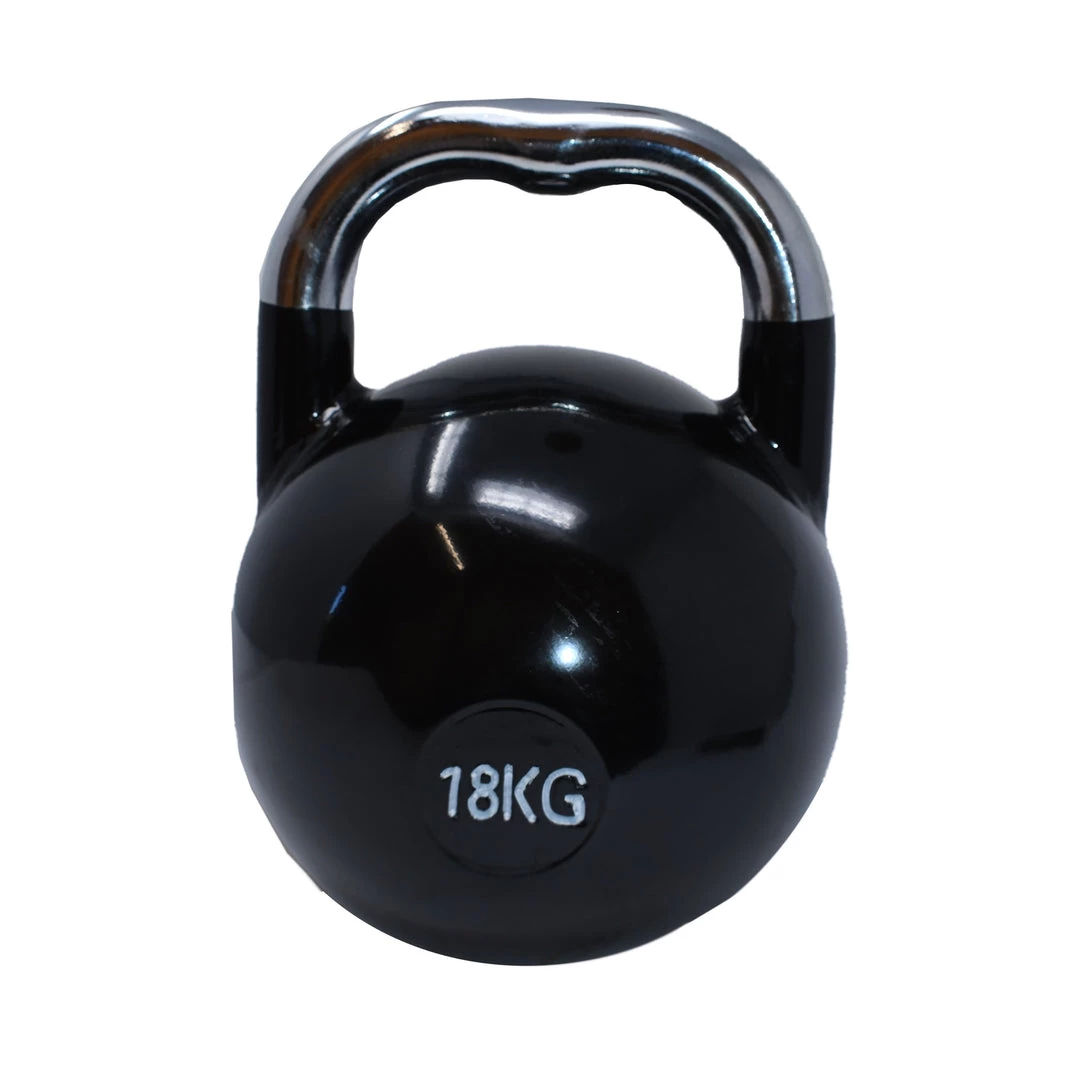Aleko Premium Coated Steel Kettlebell - 40 Lbs (18 Kg) - Black 1 Aleko Premium Coated Steel Kettlebell - 40 Lbs (18 Kg) - Black