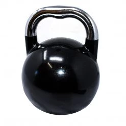 Aleko Premium Coated Steel Kettlebell - 40 Lbs (18 Kg) - Black