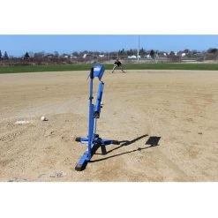 Game Master Baseball Pitching Machines Louisville Slugger Blue Flame Baseball And Softball Pitching Machine