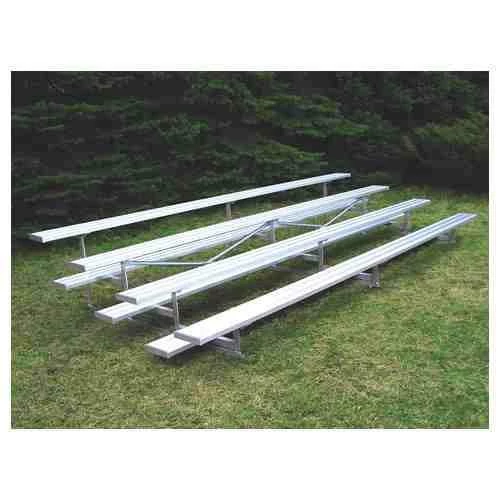 Athletic Connection 4 Row Powder Coated Low Rise Aluminum Bleachers 3 Athletic Connection 4 Row Powder Coated Low Rise Aluminum Bleachers