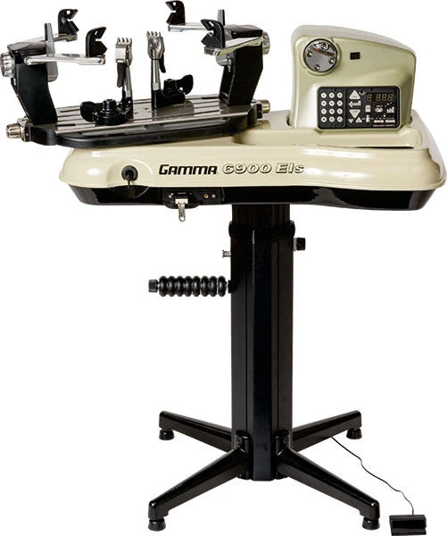Gamma Sports Gamma 6900 ELS Electronic Tennis Stringing Machine 2 Gamma Sports Gamma 6900 ELS Electronic Tennis Stringing Machine