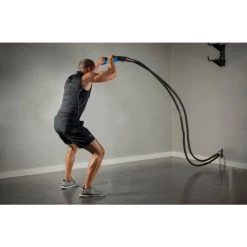 The Abs Company Battle Rope ST® System With Mount - 1.25