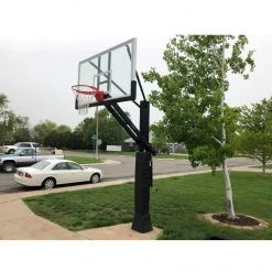 Residential Basketball Hoops First Team Stainless Olympian™ Adjustable Basketball Goal 9 Residential Basketball Hoops First Team Stainless Olympian™ Adjustable Basketball Goal