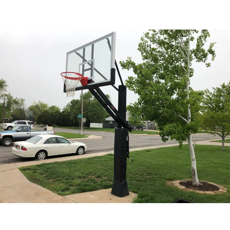 Residential Basketball Hoops First Team Stainless Olympian™ Adjustable Basketball Goal 4 Residential Basketball Hoops First Team Stainless Olympian™ Adjustable Basketball Goal