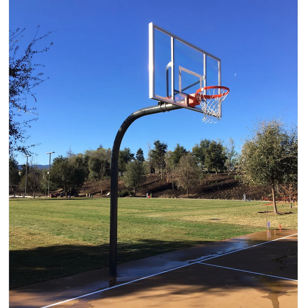 Gared Heavy Duty 5-9/16" O.D. Gooseneck Basketball Package 1 Gared Heavy Duty 5-9/16" O.D. Gooseneck Basketball Package