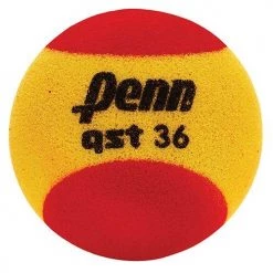 Athletic Connection Tennis Penn QST 36 Foam Tennis Ball - Dozen Pack