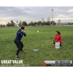 Powernet Practice Softballs 12 PK Recreation Grade