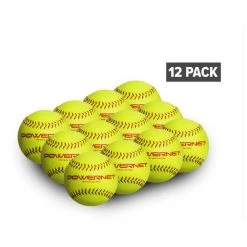 Powernet Practice Softballs 12 PK Recreation Grade