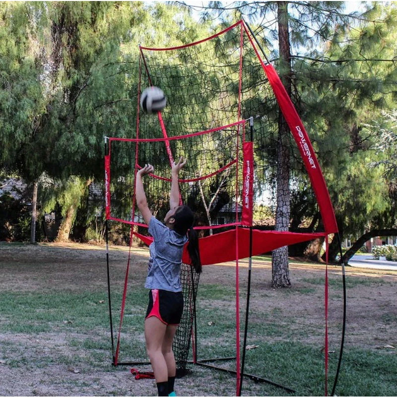 Powernet Volleyball Practice Net Station 8'x11' Starting Pistol Accessories 4 Powernet Volleyball Practice Net Station 8'x11' Starting Pistol Accessories
