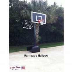 Residential Basketball Hoops First Team Rampage™ Portable Basketball Goal
