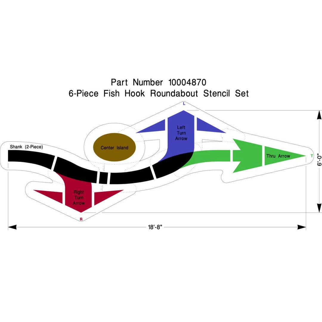 Line Striping Machines Newstripe Roundabout Pavement Marking Arrow Kit 1 Line Striping Machines Newstripe Roundabout Pavement Marking Arrow Kit
