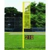 JayPro 12' High Baseball/Softball Foul Pole -Semi Perm (Pair) Foul Poles