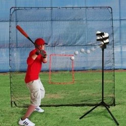Heater Sports Drop Toss Machines Big League Drop Toss & Big Play Net