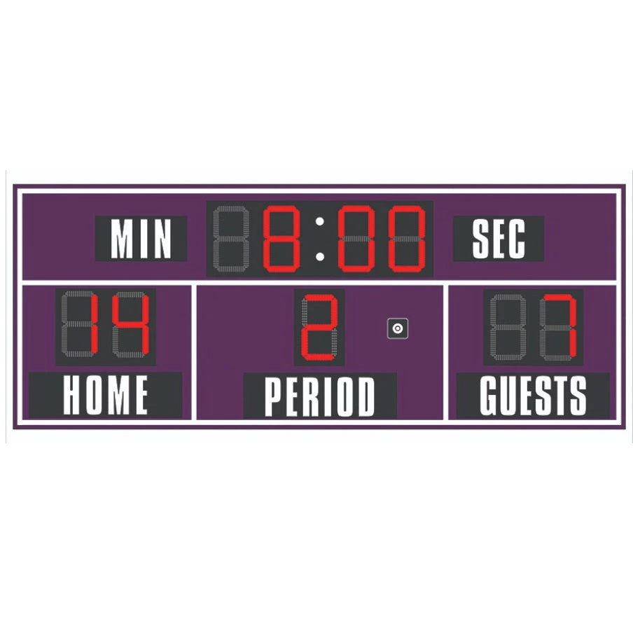Jaypro Scoreboard - Football/Soccer/Lacrosse Wall Mounted Basketball Scoreboards 1 Jaypro Scoreboard - Football/Soccer/Lacrosse Wall Mounted Basketball Scoreboards