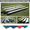 Athletic Connection 4 Row Powder Coated Low Rise Aluminum Bleachers 6 Athletic Connection 4 Row Powder Coated Low Rise Aluminum Bleachers