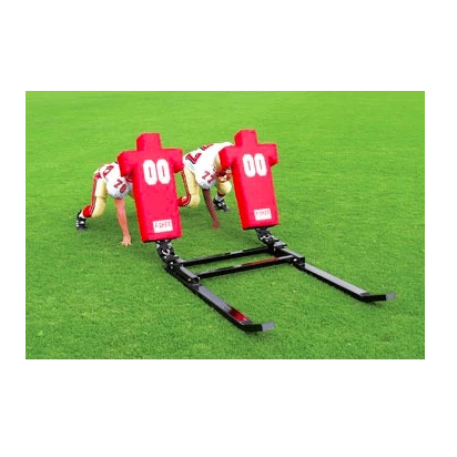 Fisher Brute 2 Youth Football Blocking Sled - 2 Man 2 Fisher Brute 2 Youth Football Blocking Sled - 2 Man