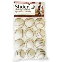 Heater Sports Pitching Machine Balls Slider Lite Synthetic Leather Pitching Machine Baseballs