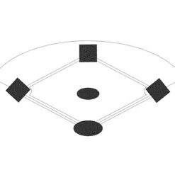 JayPro Field Covers Baseball Field Cover - Home Plate