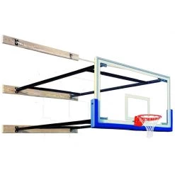 First Team SuperMount82â„¢ Wall Mount Basketball Goal Residential Basketball Hoops