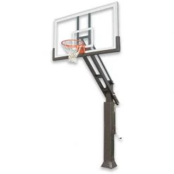 Residential Basketball Hoops Ironclad TPT684-XXL Adjustable Height Basketball Goal System