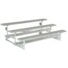 Athletic Connection 2-4 Row Portable Tip N' Roll Aluminum Bleachers