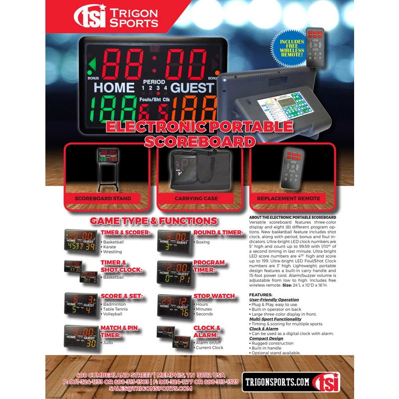Trigon Sports Multi Sport Indoor Tabletop Scoreboard And Timer Scoring Equipment And Shot Clocks 1 Trigon Sports Multi Sport Indoor Tabletop Scoreboard And Timer Scoring Equipment And Shot Clocks