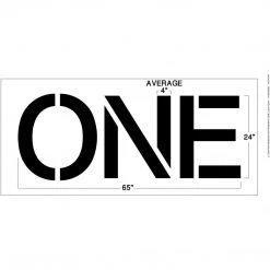 Newstripe Walgreens 24 Inch One Stencil