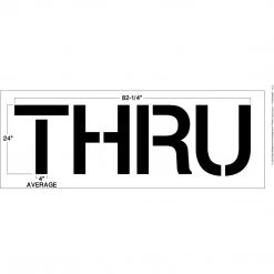 NewStripe Walgreens 24 Inch Thru Stencil Starting Pistol Accessories