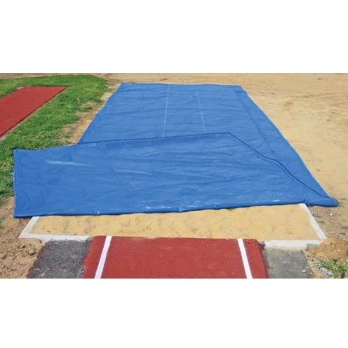 CoverSports Weighted Long Jump Pit Covers By FieldSaver® Sand Pit Cover 1 CoverSports Weighted Long Jump Pit Covers By FieldSaver® Sand Pit Cover