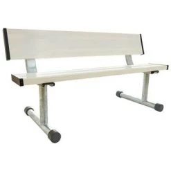 Athletic Connection 5' Court Side Aluminum Bench