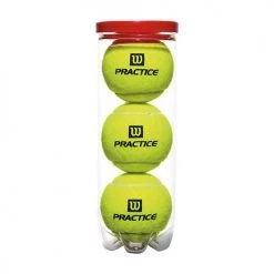 Athletic Connection Tennis Starting Pistol Accessories Wilson Practice Tennis Balls - 3-Pack