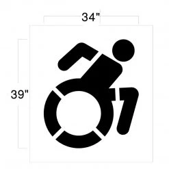 Newstripe Accessible Icon Stencil Starting Pistol Accessories