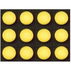 BATA 12" Yellow Dimpled Softballs Dozen Pack