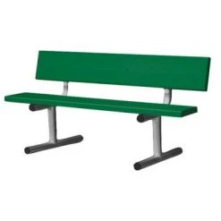 Athletic Connection 5' Court Side Aluminum Bench
