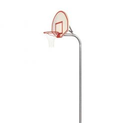 Bison Inc. Bison 3-1/2″ Tough Duty Steel Fan Playground Basketball Hoop