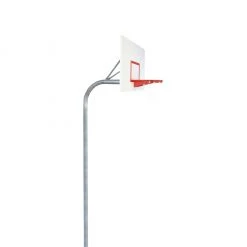 Bison Inc. Bison 4-1/2″ Heavy Duty 42″ X 60″ Steel Basketball Hoop Inground Basketball Hoops