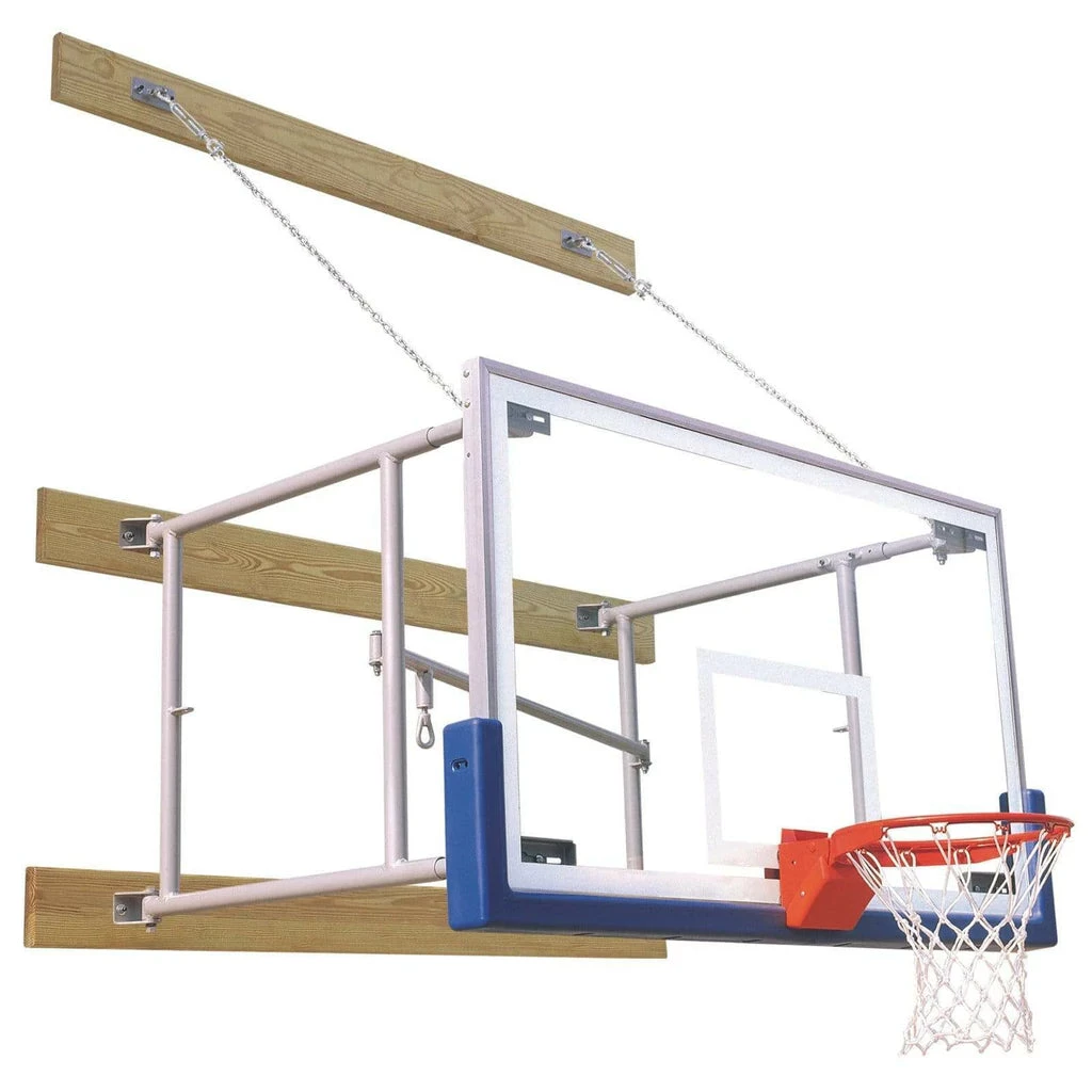 Bison Inc. Bison 4′-6′ Side Fold Competition Wall Mounted Basketball Hoop Indoor Basketball Hoops 1 Bison Inc. Bison 4′-6′ Side Fold Competition Wall Mounted Basketball Hoop Indoor Basketball Hoops