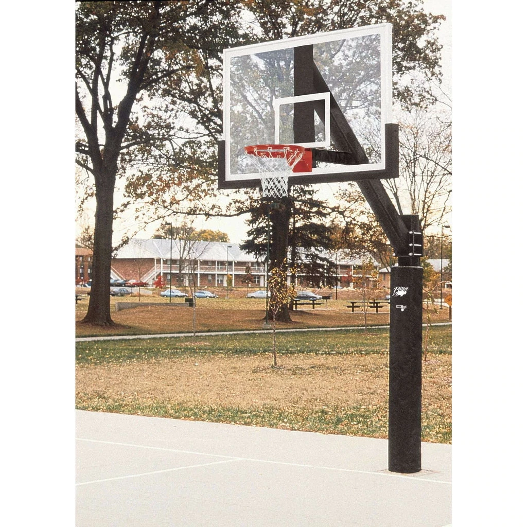 Bison Inc. Bison Ultimate 42″ X 72″ Glass Fixed Height Basketball Hoop Inground Basketball Hoops 1 Bison Inc. Bison Ultimate 42″ X 72″ Glass Fixed Height Basketball Hoop Inground Basketball Hoops