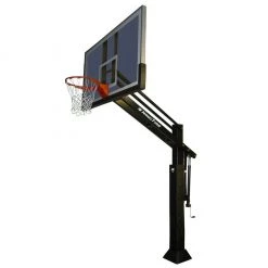 Bison Inc. Bison HangTime 6″ Adjustable In-Ground Basketball Hoop Inground Basketball Hoops