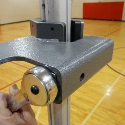 Bison Inc. Adjustable Height Clamp-on Volleyball Officials Platform With Padding Starting Pistol Accessories