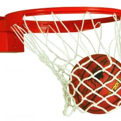 Bison Inc. Baseline Prep 180° Competition Breakaway Basketball Goal For 42″ Or 48″ Boards