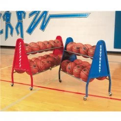 Ball Storage Cages And Carts Bison Inc. Heavy Duty Ball Cart