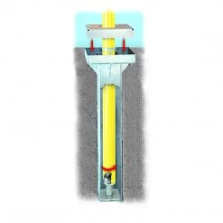 Bison Inc. Perfect Goal Adjustable Height Ground Sleeves Goal Posts