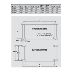 Bison Inc. ZipCrank Height Adjusters